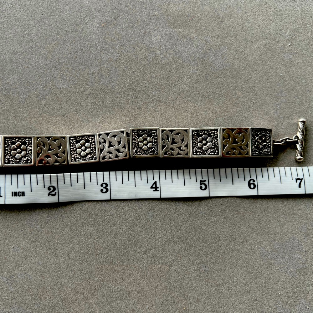 Sterling silver bracelet